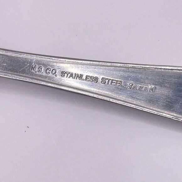 N.S.CO. National Stainless Steel CARLYLE Rose Cake Server Pie Silver Tone - Picture 4 of 9